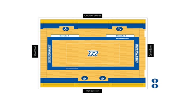 Mattamy Athletic Centre Seating Chart