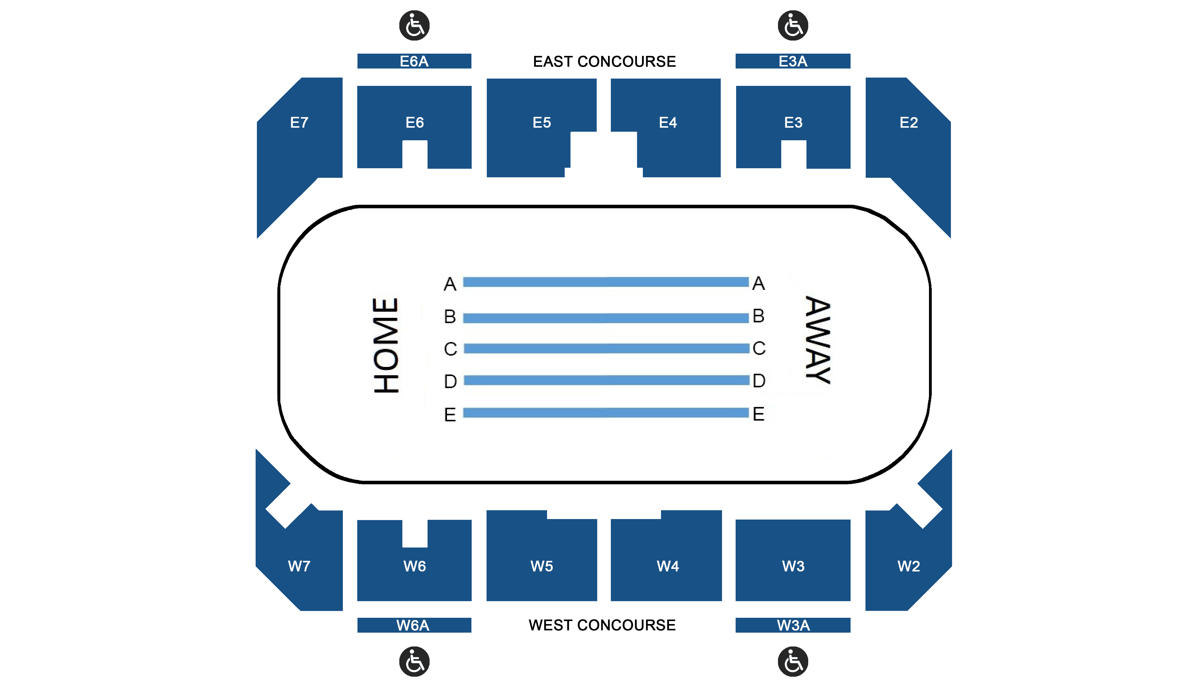Mattamy Athletic Centre Seating Chart