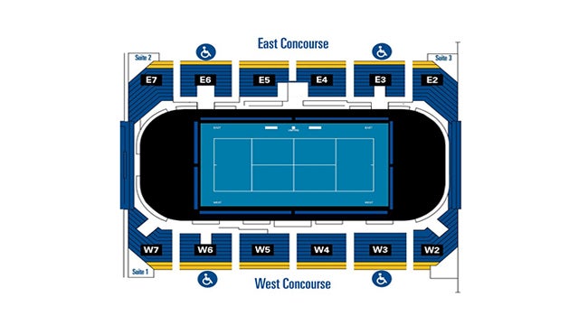 Mattamy Athletic Centre Seating Chart